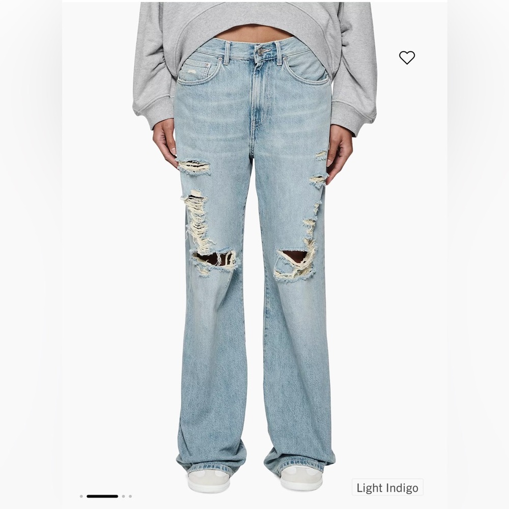 Women’s Purple Brand High Rise Wide Leg Jeans